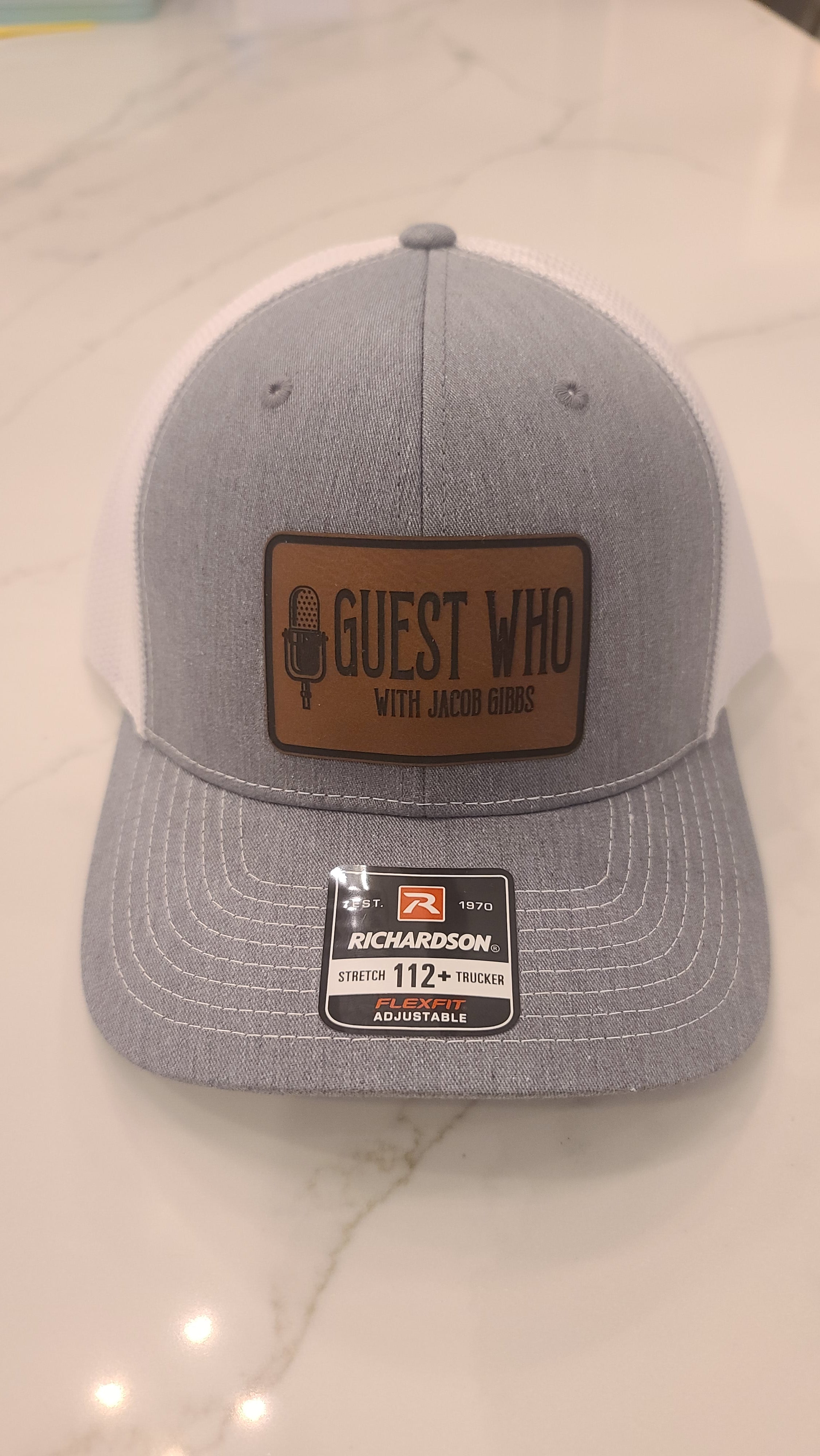 GUEST WHO CAP (Grey & White) R112